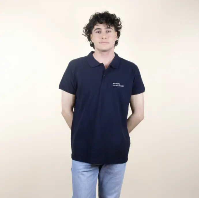 POL: Organic cotton polo shirt