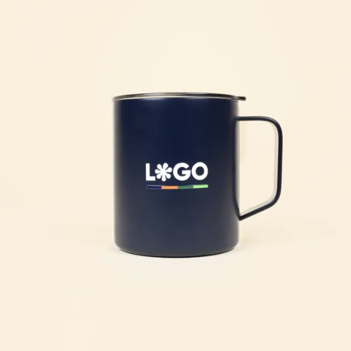MACA: Premium thermal mug with handle, 420 ml. Full color printing