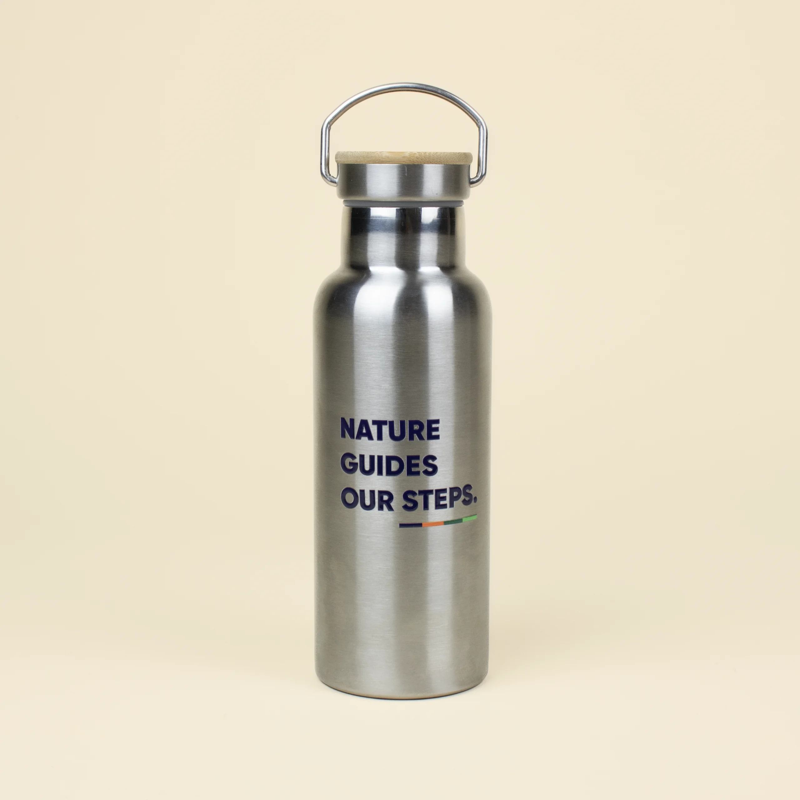 PANDA: Stainless steel insulated bottle, 500ml. Full color printing