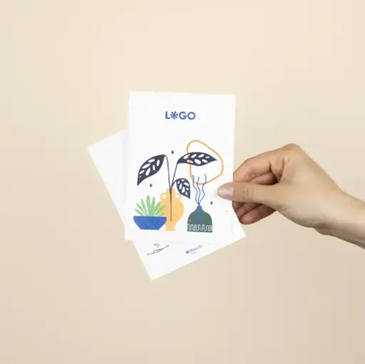 PAPEL PLANTABLE: Tarjeta A6 10,5x14,8 cm