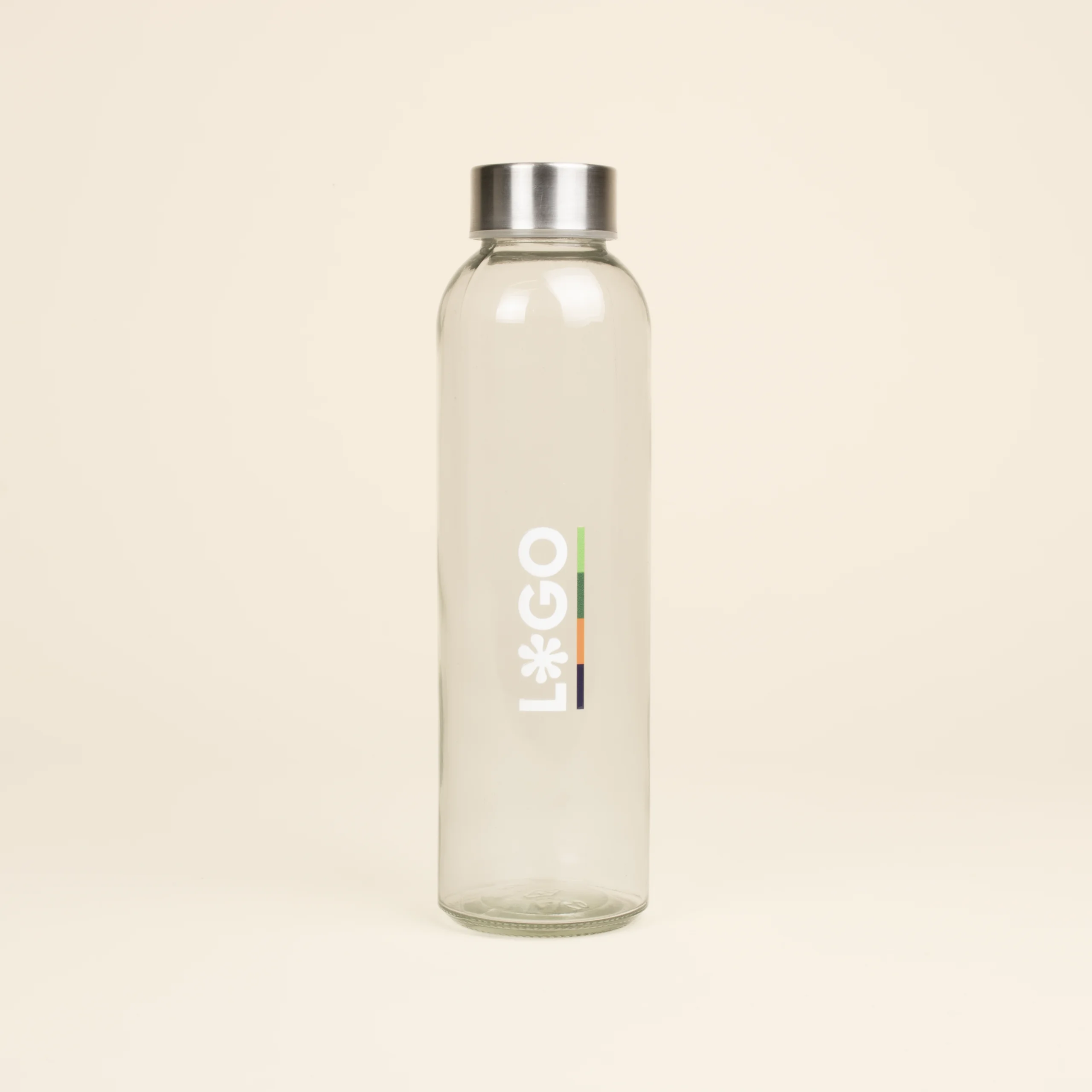 [007011] LUNE: Bouteille en verre de 500 ml. Impression en quadri 